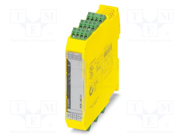 Module: safety relay; 24÷230VAC; 24÷230VDC; IN: 4; -40÷55°C; IP20