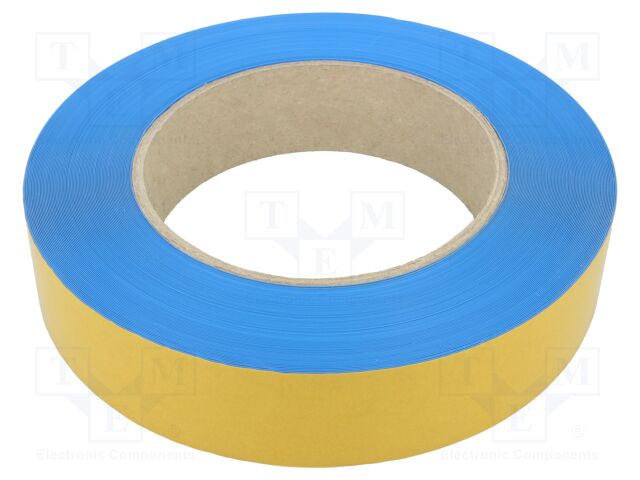 Tape: marking; light-blue; L: 50m; W: 50mm; self-adhesive; PVC