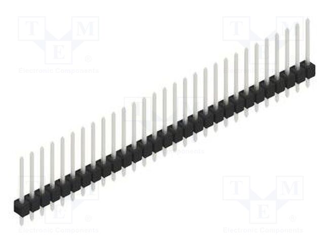 Connector: pin strips; pin header; male; PIN: 29; 2.54mm; THT; 1x29
