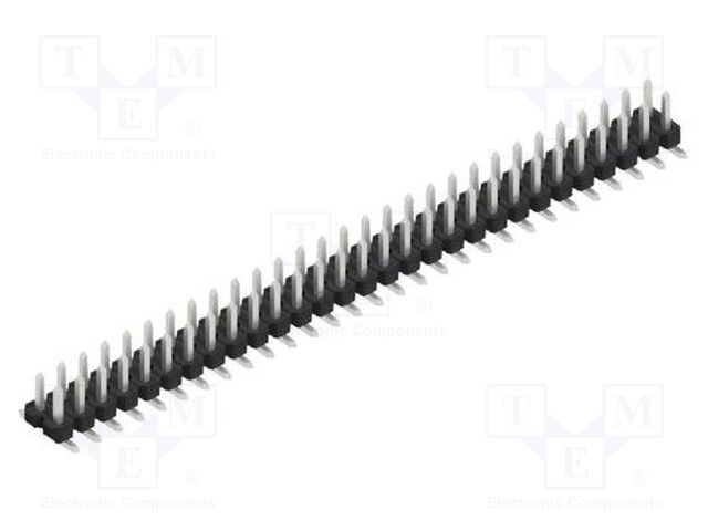 Connector: pin strips; pin header; male; PIN: 58; 2.54mm; SMT; 2x29