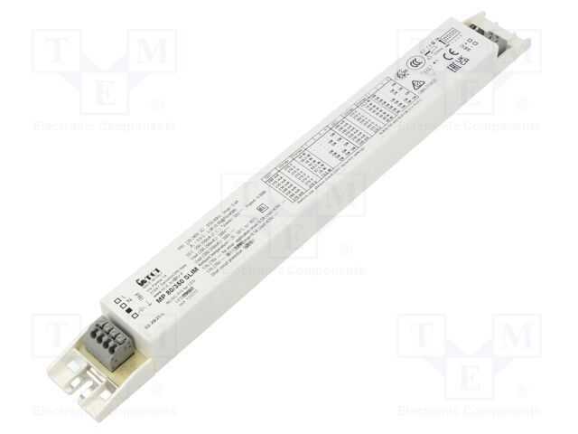 Power supply: switched-mode; LED; 30÷270VDC; 200÷350mA; IP20; MP