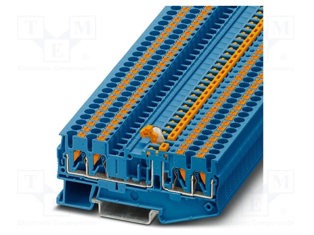 Splice terminal: rail; 20A; 400V; push-in; PA; 0.14÷4mm2; ways: 1