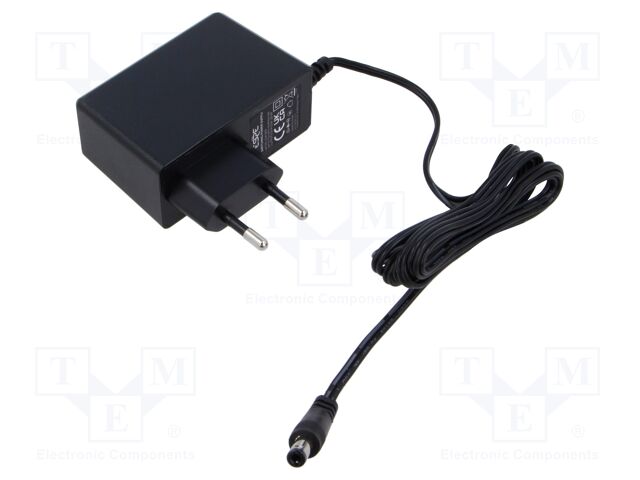 Power supply: switched-mode; mains,plug; 9VDC; 2.5A; 22.5W; 86.5%