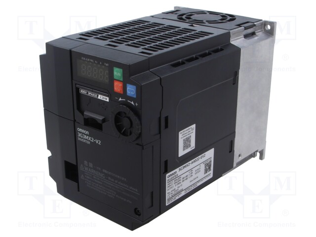 Vector inverter; 2.2/3kW; 3x380÷480VAC; for wall mounting; IN: 10