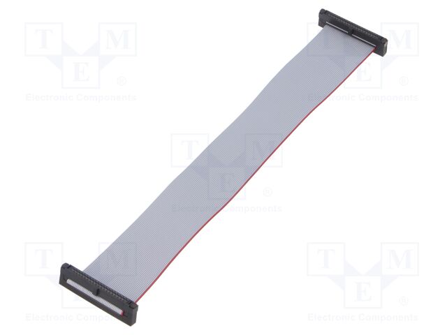 Ribbon cable with IDC connectors; Tape ph: 0.64mm; 177.8mm