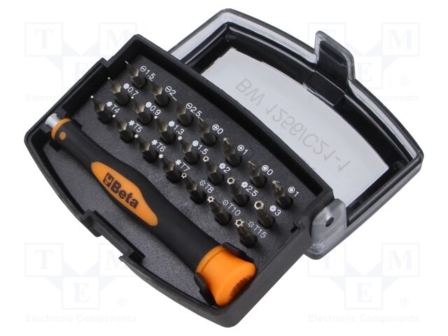 Kit: screwdriver bits; Kit: screwdriver bits,screwdriving grip