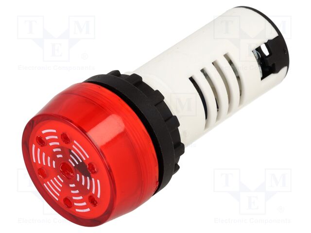 Signaller: sound; 80dB; Ø22mm; max.6mm; screw terminals; IP40