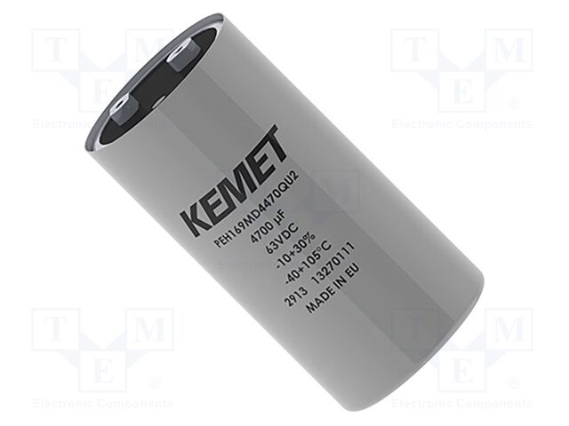 Capacitor: electrolytic