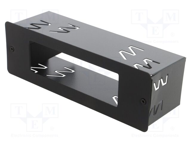 Mounting half frame for CB radio; President; with center hole