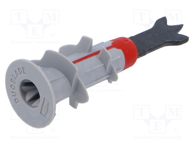 Plastic anchor; with screw; DuoBlade; 20pcs; drywall