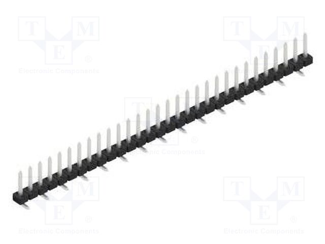 Connector: pin strips; pin header; male; PIN: 30; 2mm; SMT; 1x30