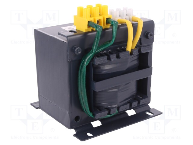 Transformer: mains; 400VA; 230VAC; 24V; Leads: terminal block; IP00