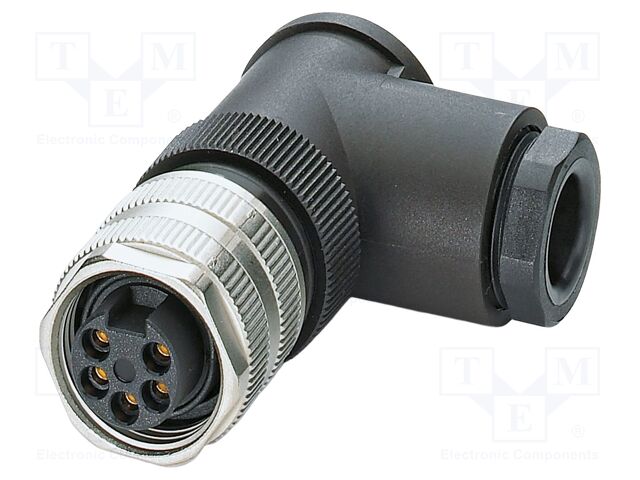 Connector: 7/8"; plug; PIN: 5; angled; unshielded; 9A; 300V; IP67