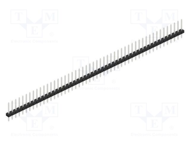 Connector: pin strips; pin header; male; PIN: 50; 2mm; THT; 1x50