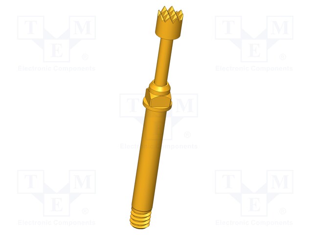 Test needle; Operational spring compression: 3.5mm; 5A; Ø: 2mm