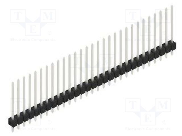Connector: pin strips; pin header; male; PIN: 29; 2.54mm; THT; 1x29