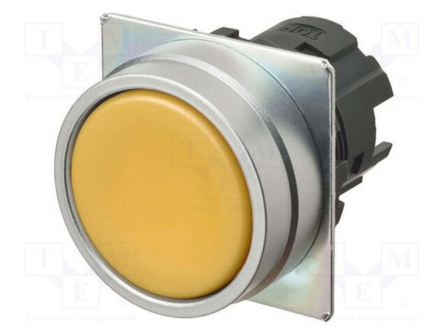 Switch: push-button; 22mm; Stabl.pos: 1; flat; Pos: 2