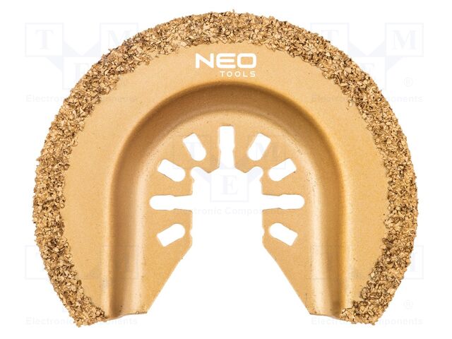 Cutting wheel; 64mm; ceramics,multitool; half round