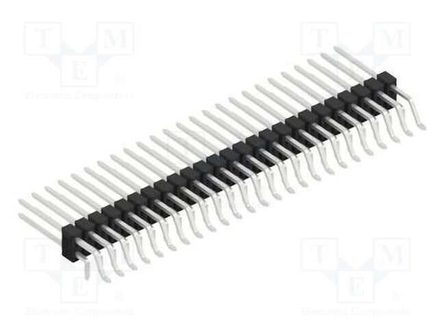 Connector: pin strips; pin header; male; PIN: 50; 2.54mm; SMT,THT