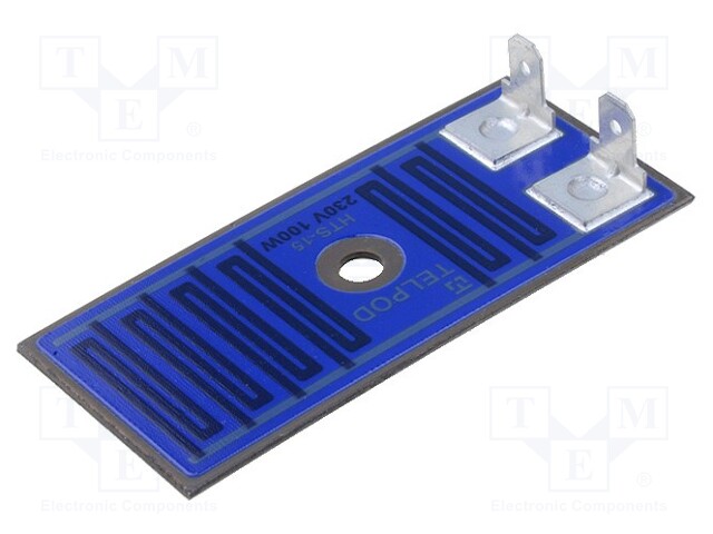 Resistor: thick film; heating; screw; 100W; Temp: -40÷200°C; H: 1mm