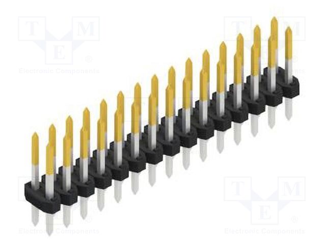 Connector: pin strips; pin header; male; PIN: 30; 2mm; THT; 2x15