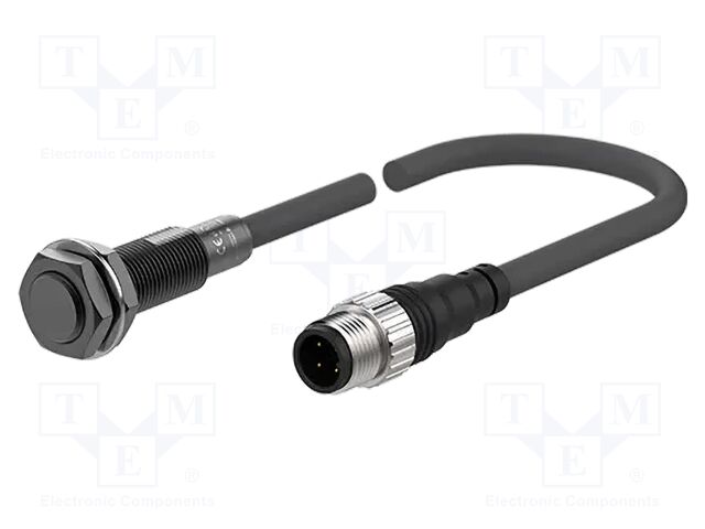 Sensor: inductive; OUT: PNP / NO; 3mm; 10÷30VDC; M12