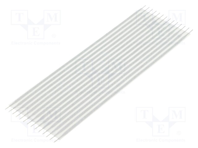 Connector: jumper cable; Cable ph: 2.54mm; L: 101.6mm; straight