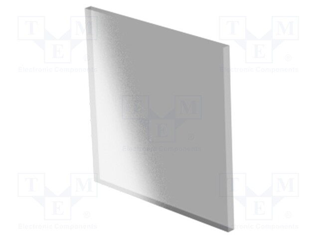 Front panel; for ITALTRONIC enclosure