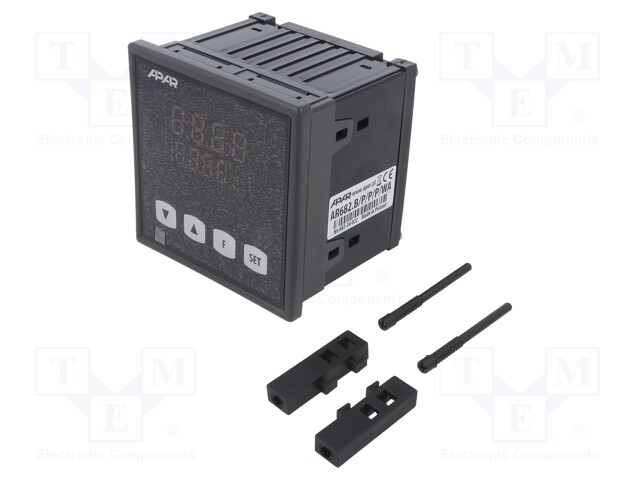 Module: regulator; temperature; SPDT; OUT 2: SPST-NO; panel; 0÷50°C