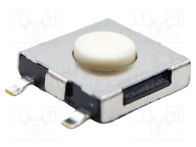 Microswitch TACT; SPST; Pos: 2; 0.05A/12VDC; SMD; none; 2.45N; 0.3mm