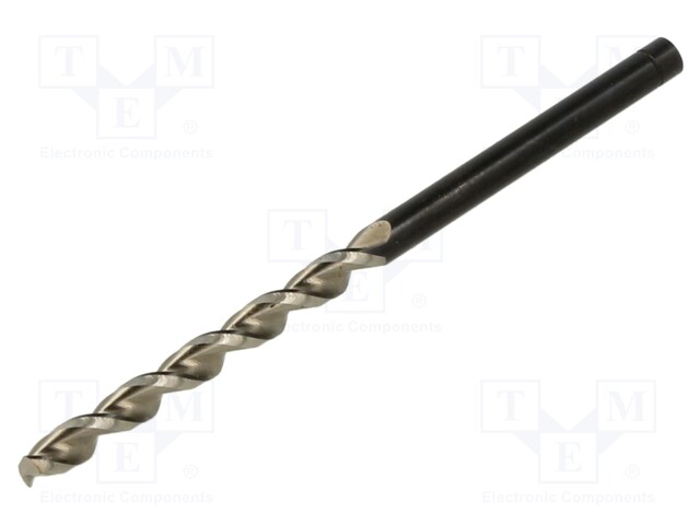Drill bit; for metal; Ø: 3.3mm; L: 65mm; Working part len: 36mm