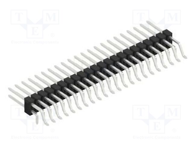 Connector: pin strips; pin header; male; PIN: 44; 2.54mm; SMT,THT