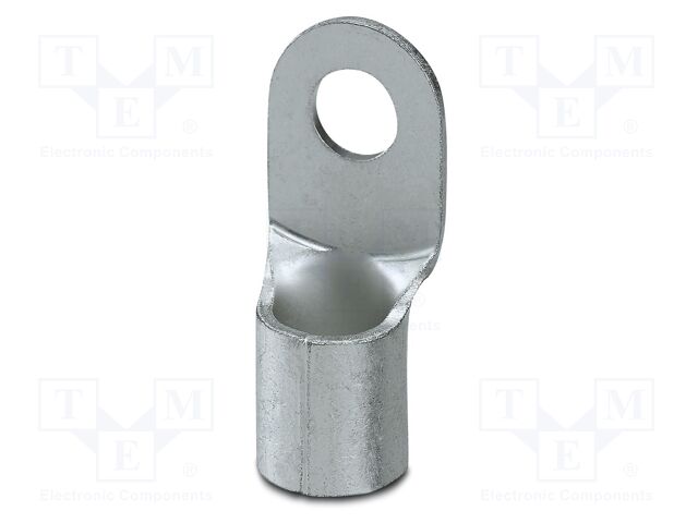 Non-insulated; Body: silver; Tip: ring