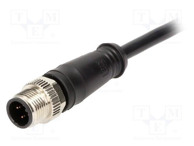 Plug; M12; PIN: 4; male; A code-DeviceNet / CANopen; 5m; IP67; 250V