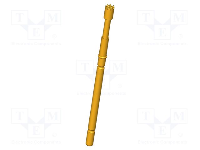 Test needle; Operational spring compression: 4mm; 8A; Ø: 2mm; 3N