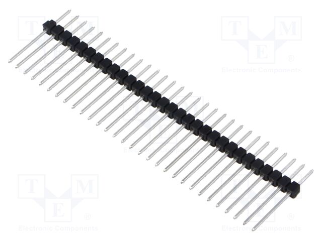 Connector: pin strips; pin header; male; PIN: 36; 2.54mm; THT; 1x36
