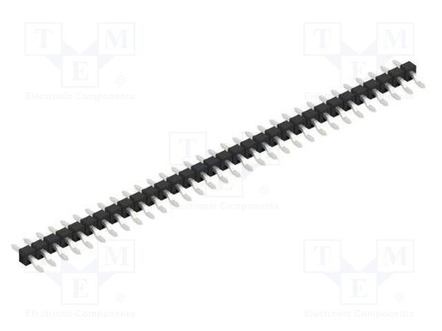 Connector: pin strips; pin header; male; PIN: 32; 2.54mm; SMT; 1x32