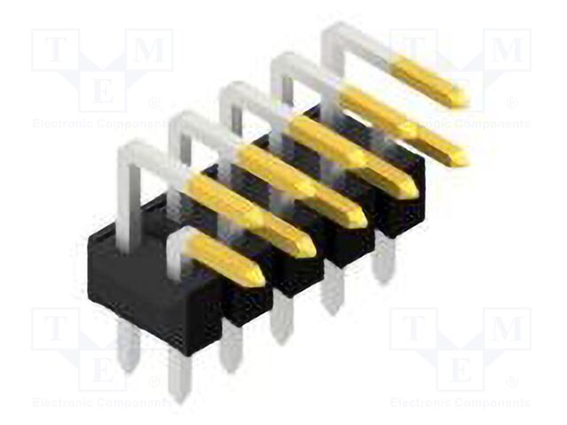 Connector: pin strips; pin header; male; PIN: 10; 2.54mm; THT; 2x5