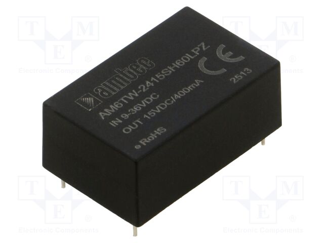 Converter: DC/DC; 6W; OUT: 1