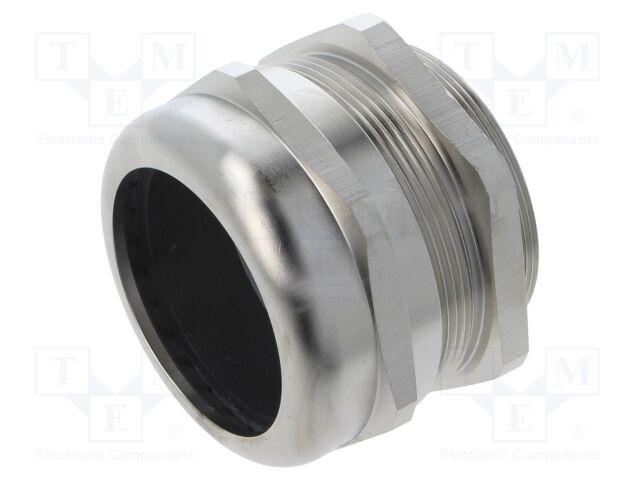Cable gland; M63; 1.5; IP68; brass; Body plating: nickel