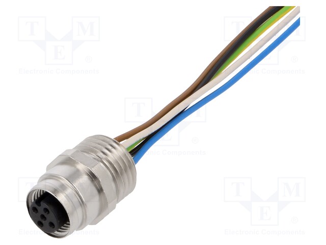 Socket; M12; PIN: 5; female; A code-DeviceNet / CANopen; 2m; cables