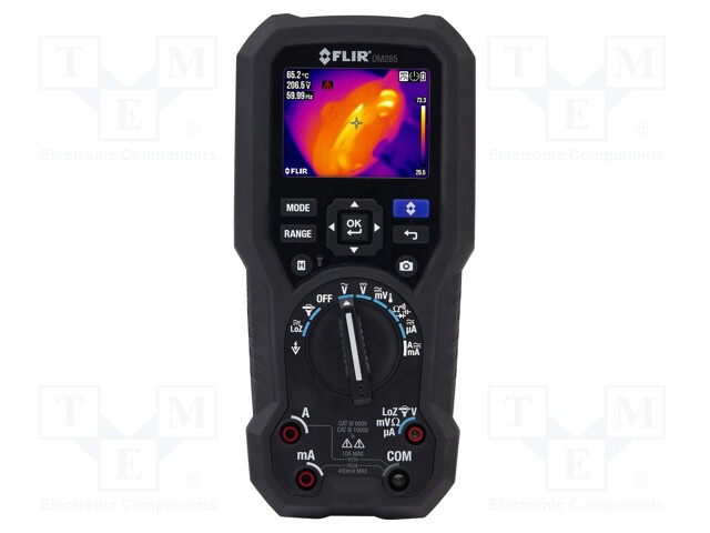 Digital multimeter with infrared camera; Bluetooth; colour,LCD