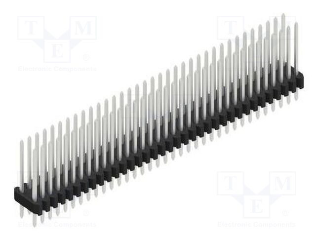 Connector: pin strips; pin header; male; PIN: 70; 1.27mm; THT; 2x35
