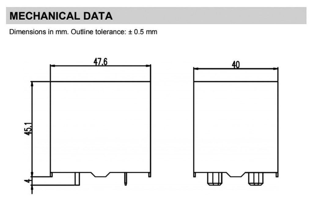 Relay: electromagnetic; SPST-NO; Ucoil: 12VDC; 150A; Mounting: PCB