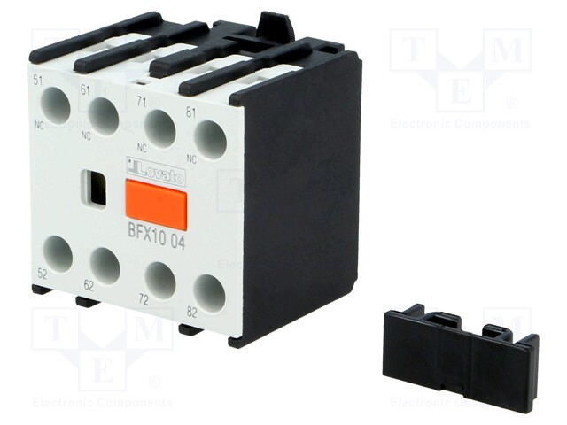 Auxiliary contacts; Series: BF; Leads: screw terminals