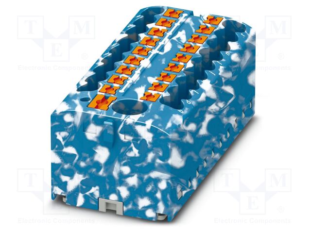 Splice terminal: rail; 24A; 450V; push-in; PA; L: 21.7mm; 0.14÷4mm2