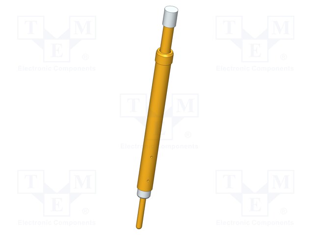 Needle-like test probe; Operational spring compression: 4.2mm