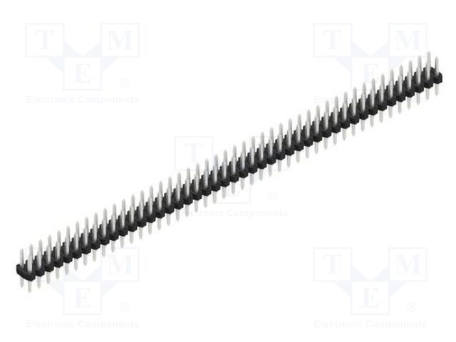 Connector: pin strips; pin header; male; PIN: 90; 2mm; THT; 2x45