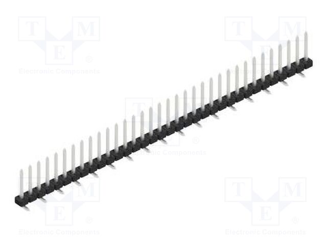 Connector: pin strips; pin header; male; PIN: 34; 2mm; SMT; 1x34