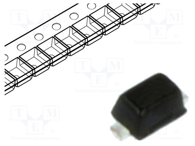 Diode: switching; SMD; 75V; 150mA; 4ns; SOD523F; Ufmax: 1V; 200mW